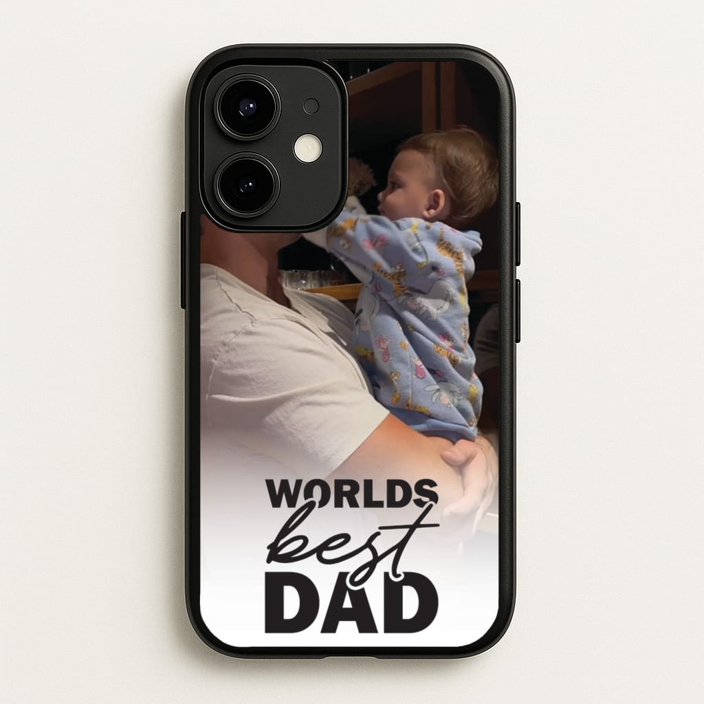 World's Best Dad Personalised - Father's Day Phone Case for iPhone 12 Mini