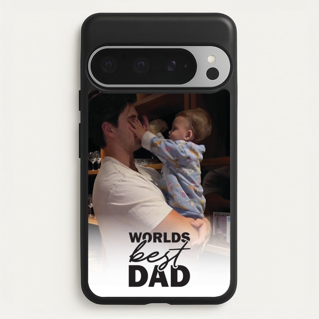 World's Best Dad Personalised - Father's Day Phone Case for Google Pixel 9 Pro XL