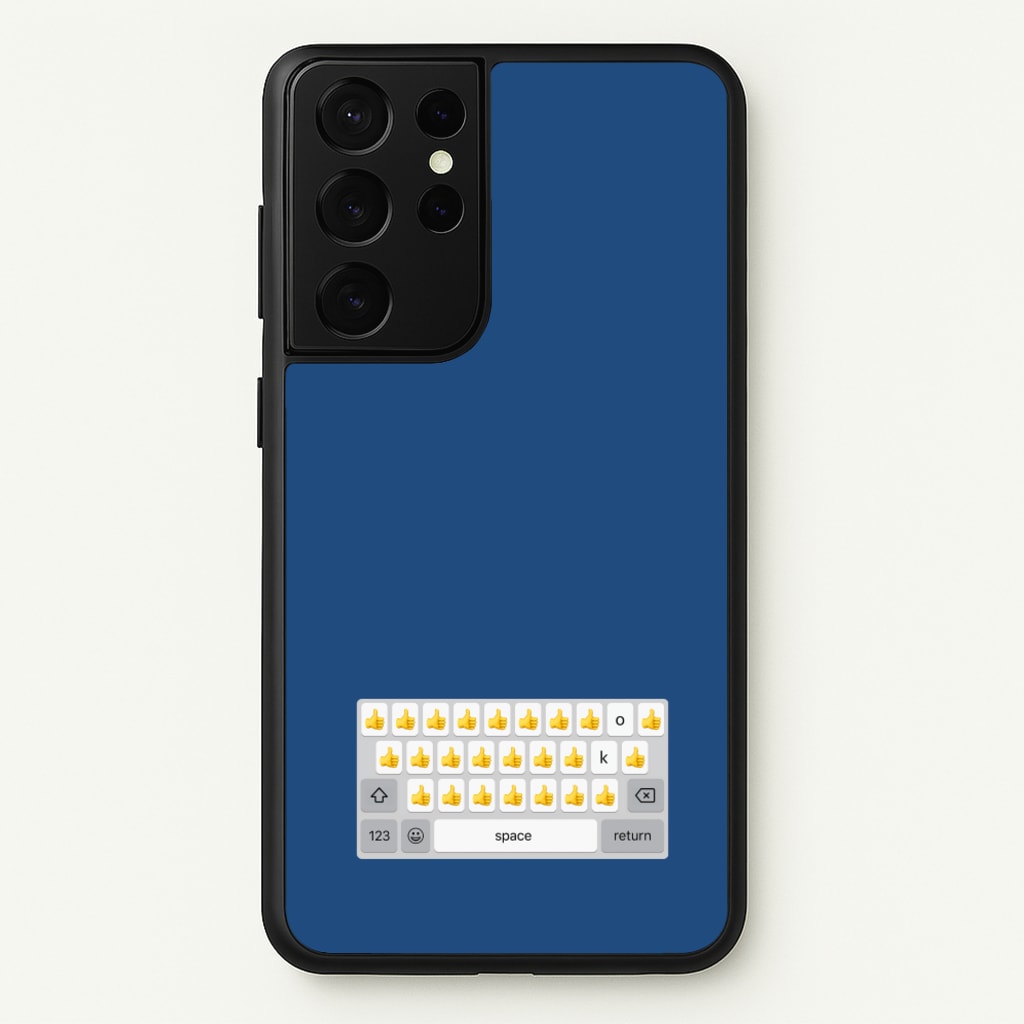 Dad's Keyboard - Father's Day - Father's Day Phone Case for Galaxy S21 Ultra