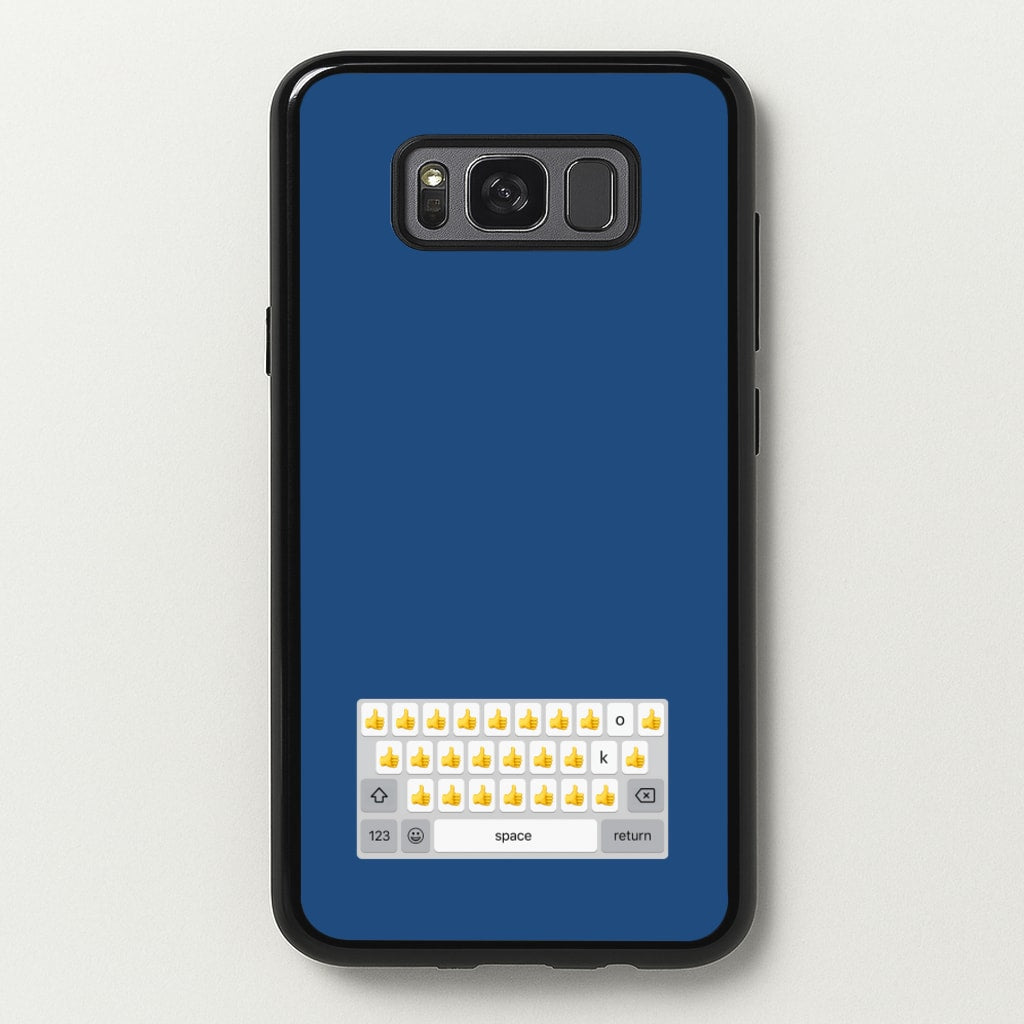 Dad's Keyboard - Father's Day - Father's Day Phone Case for Galaxy S8 Plus