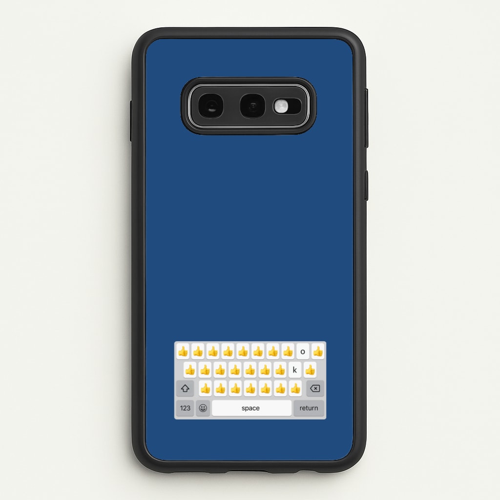 Dad's Keyboard - Father's Day - Father's Day Phone Case for Galaxy S10e