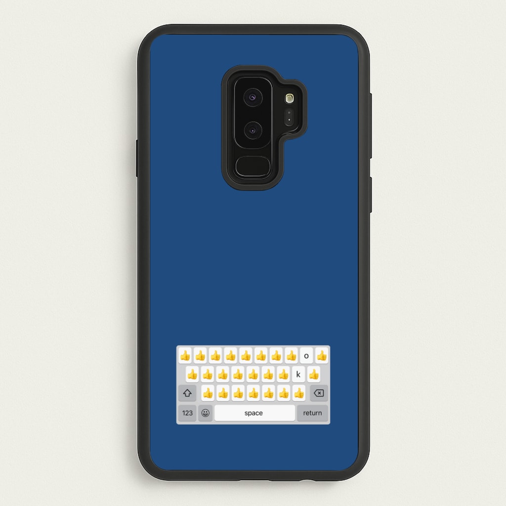 Dad's Keyboard - Father's Day - Father's Day Phone Case for Galaxy S9 Plus