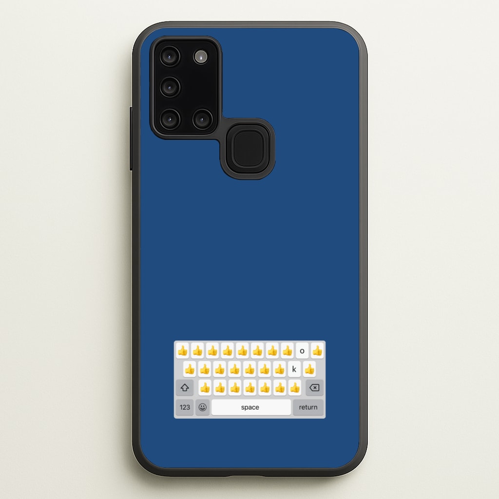 Dad's Keyboard - Father's Day - Father's Day Phone Case for Galaxy A21s