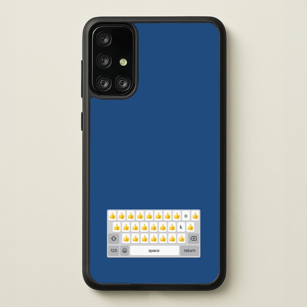 Dad's Keyboard - Father's Day - Father's Day Phone Case for Galaxy A71
