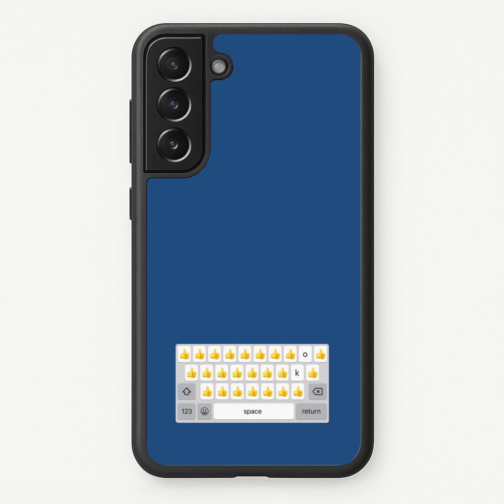 Dad's Keyboard - Father's Day - Father's Day Phone Case for Galaxy S21