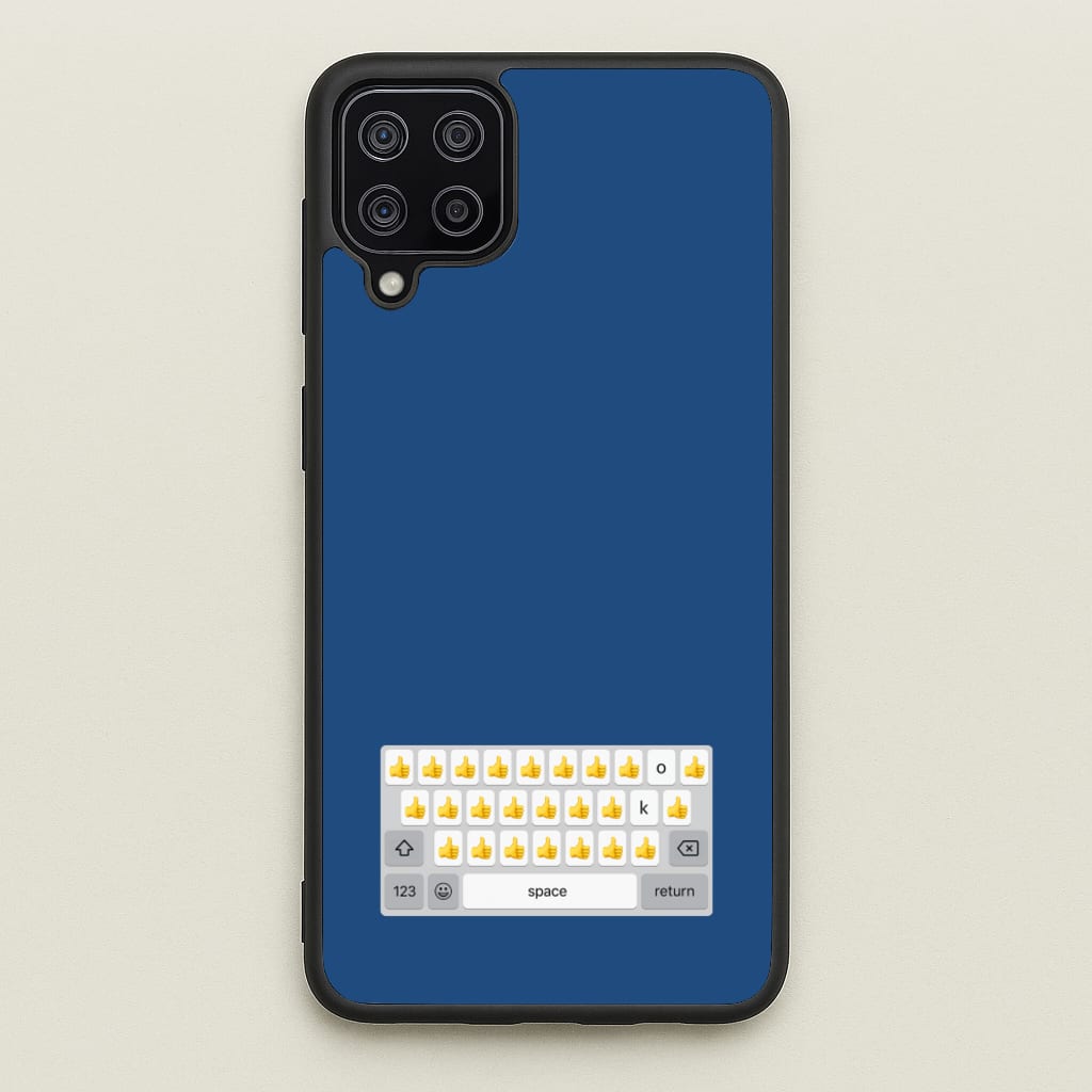 Dad's Keyboard - Father's Day - Father's Day Phone Case for Galaxy A12