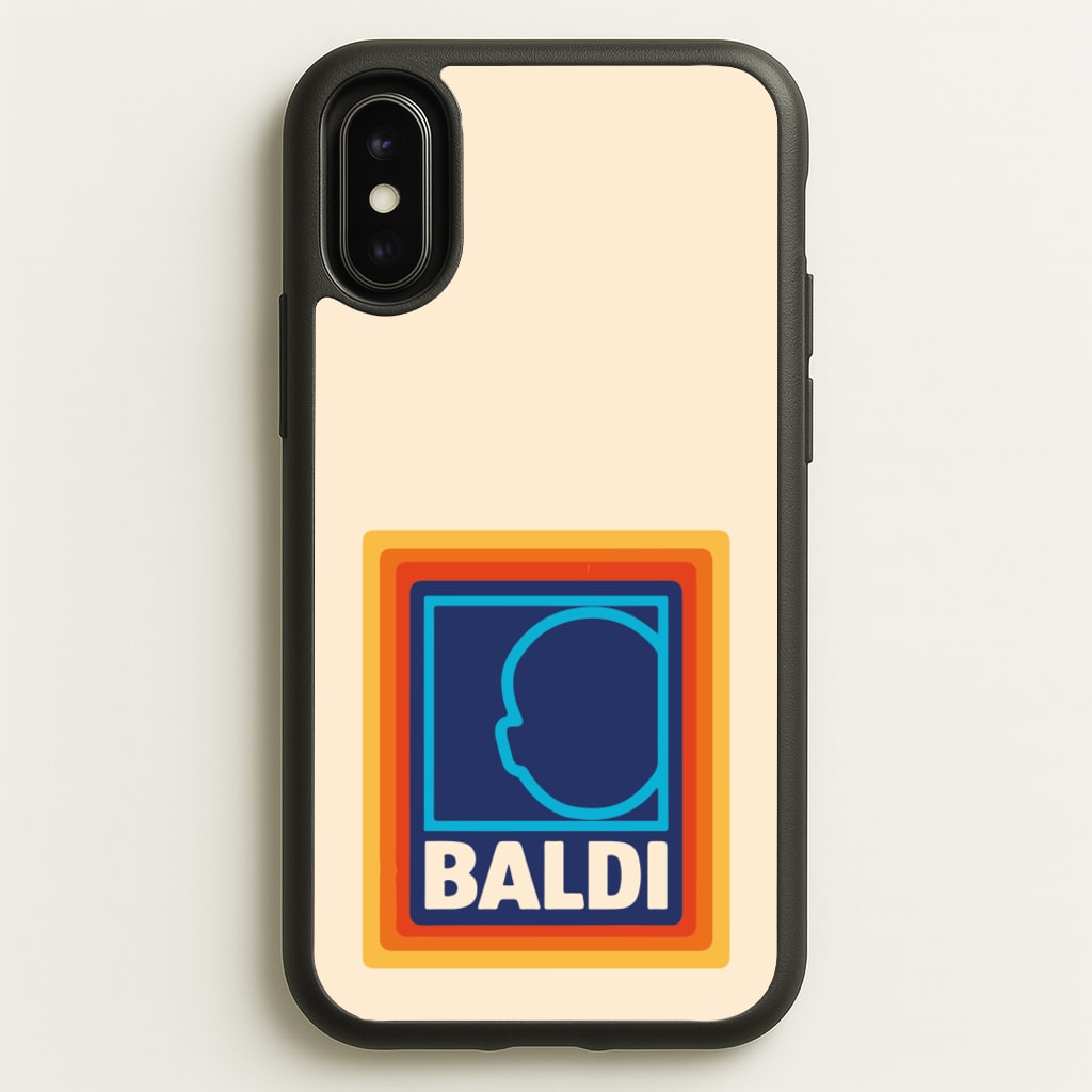 Baldi - Father's Day - Father's Day Phone Case for iPhone X / XS