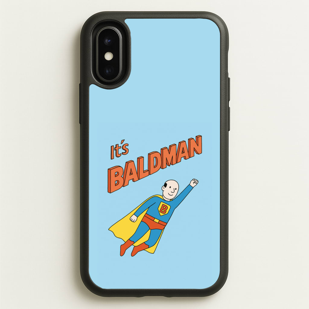 It's Baldman - Father's Day - Father's Day Phone Case for iPhone X / XS