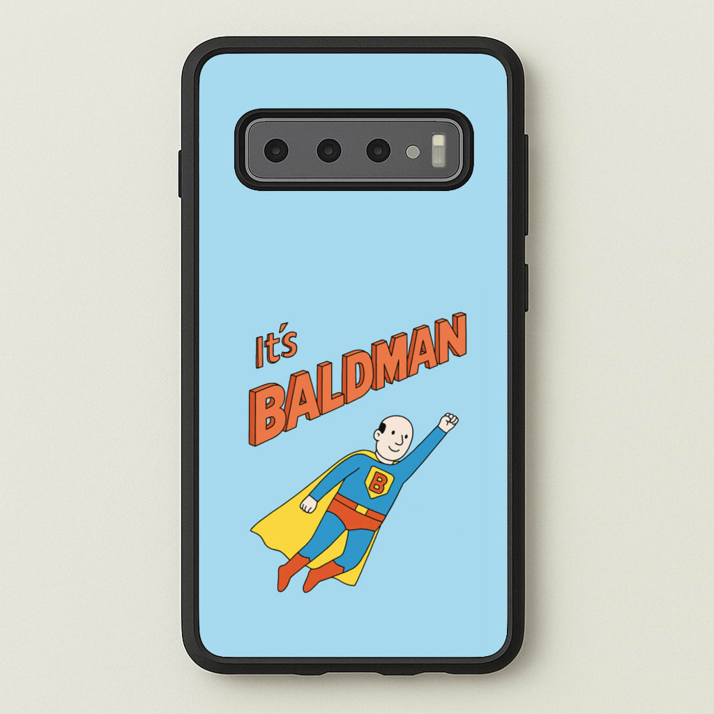 It's Baldman - Father's Day - Father's Day Phone Case for Galaxy S10 Plus