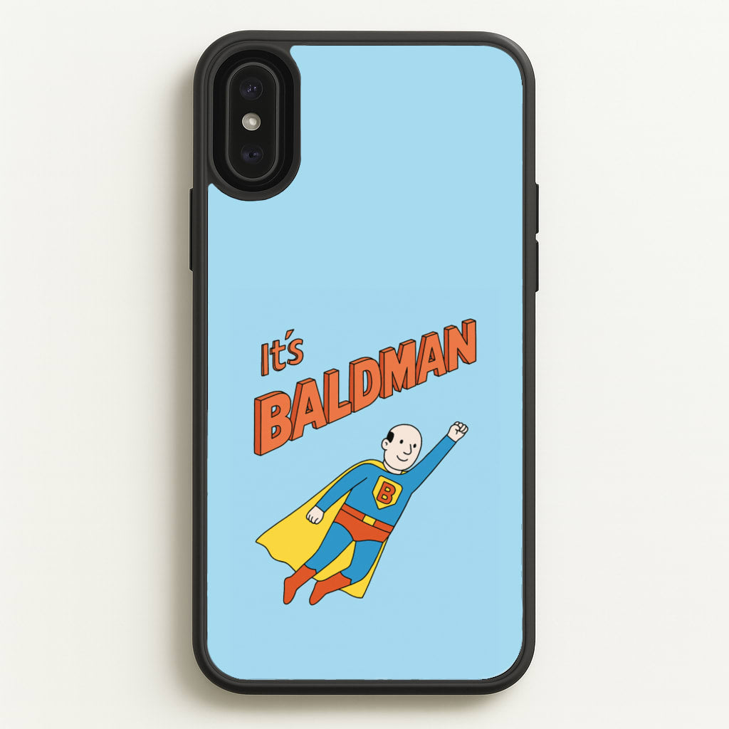 It's Baldman - Father's Day - Father's Day Phone Case for iPhone XS Max