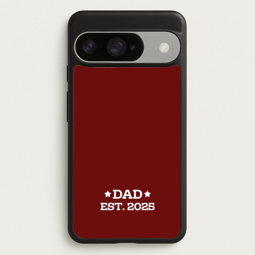 Dad Est 2025 Phone Case for Google Pixel 10 / 10 Pro