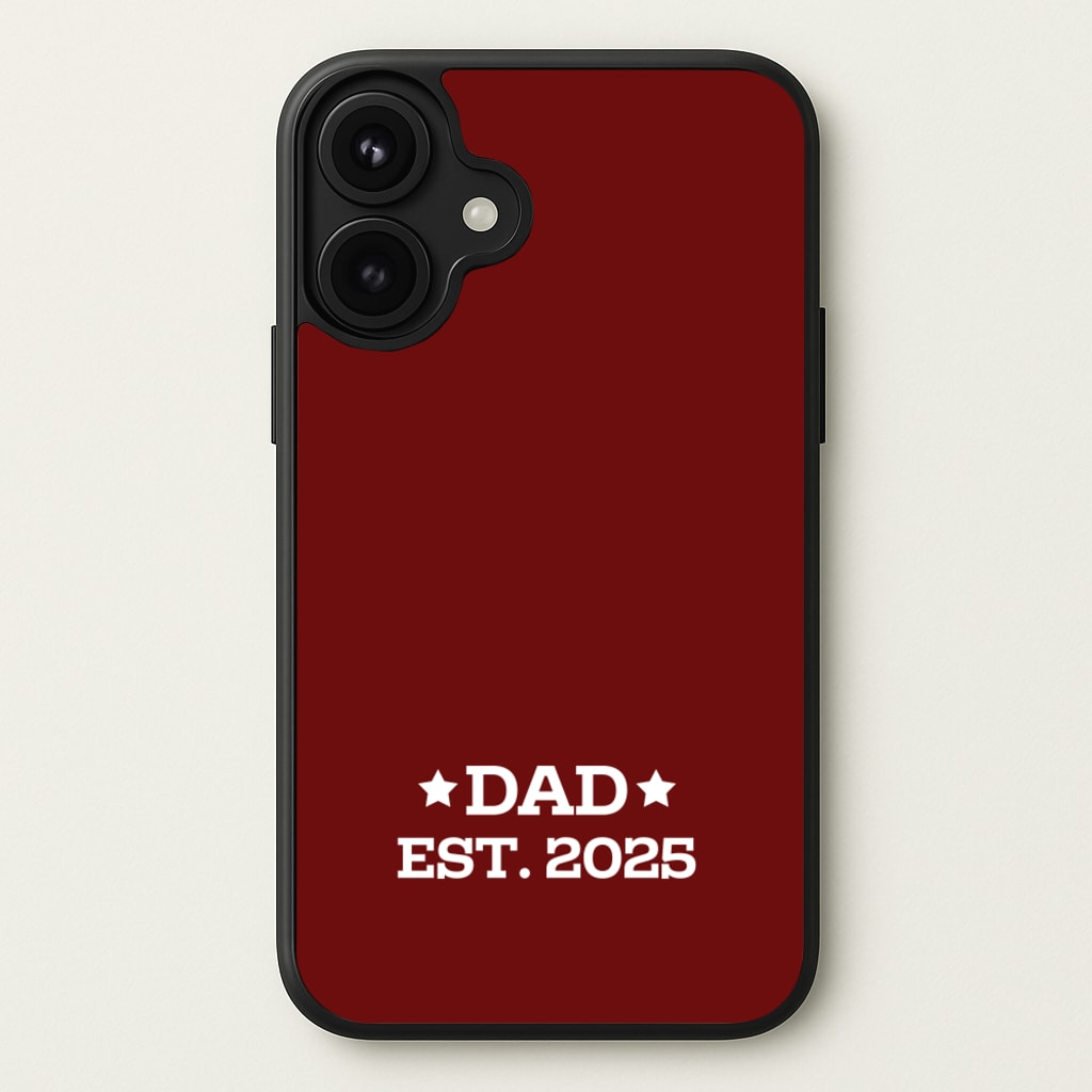 Dad Est 2025 Phone Case for iPhone 17