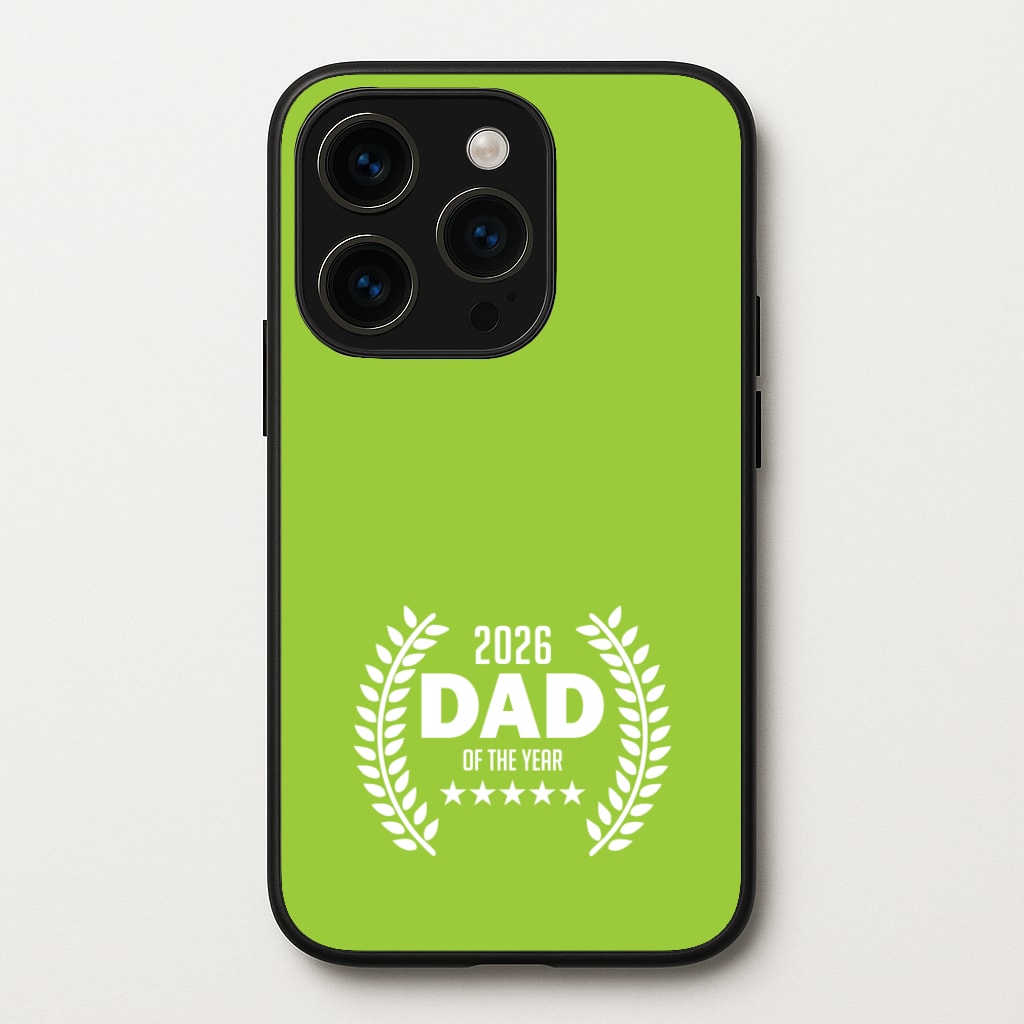 2026 Dad Rating - Father's Day Phone Case for iPhone 14 Pro