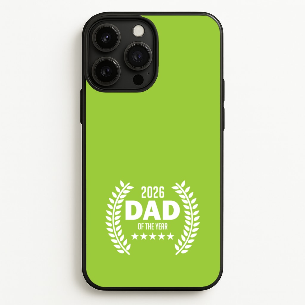 2026 Dad Rating - Father's Day Phone Case for iPhone 13 Pro Max