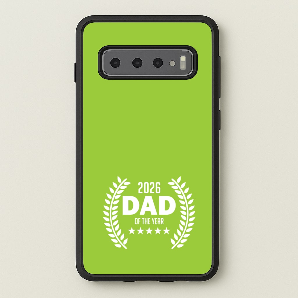 2026 Dad Rating - Father's Day Phone Case for Galaxy S10
