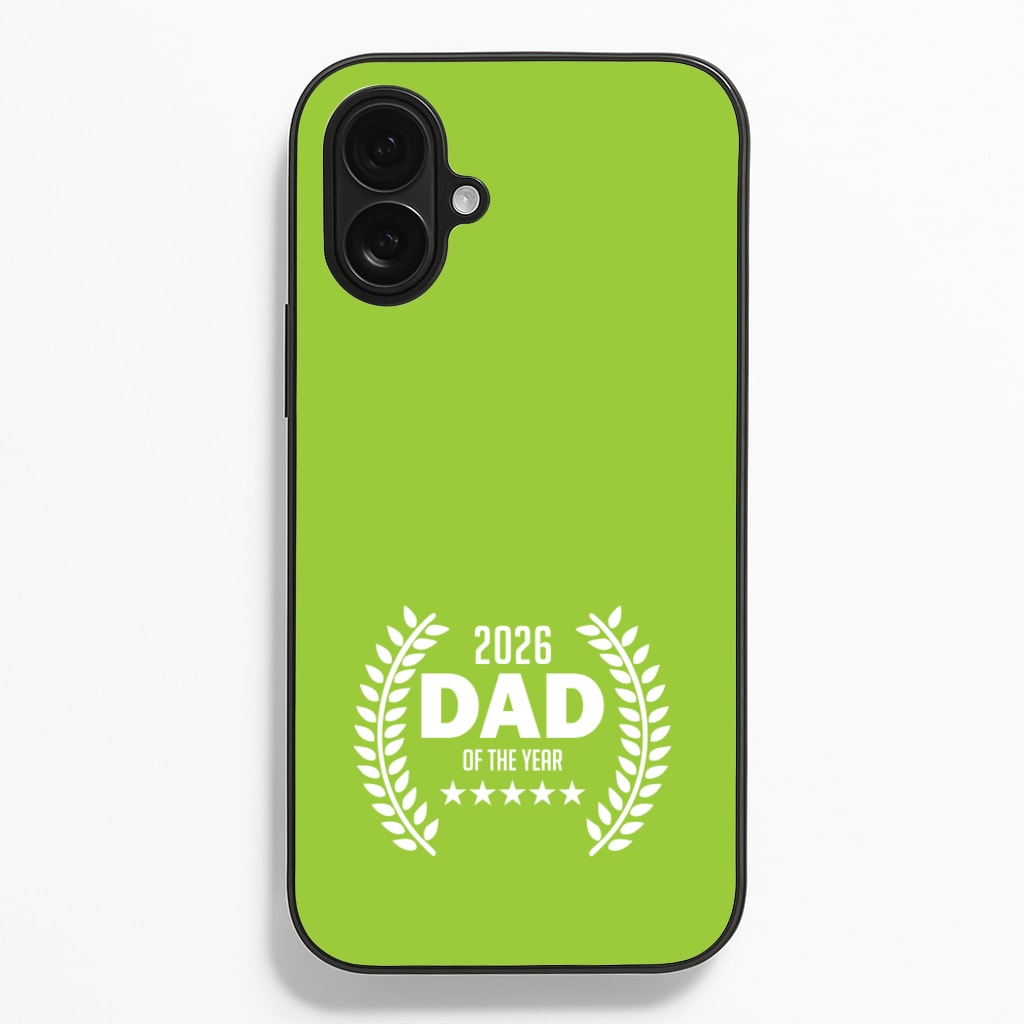 2026 Dad Rating - Father's Day Phone Case for iPhone 16 Plus