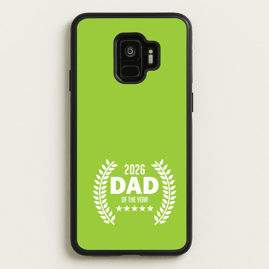 2026 Dad Rating - Father's Day Phone Case for Galaxy S9