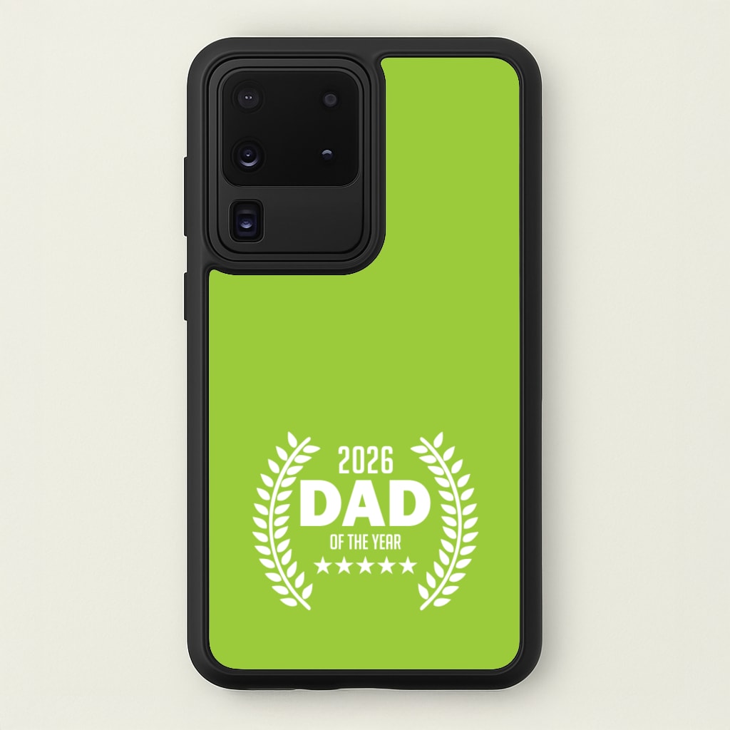 2026 Dad Rating - Father's Day Phone Case for Galaxy S20 Ultra