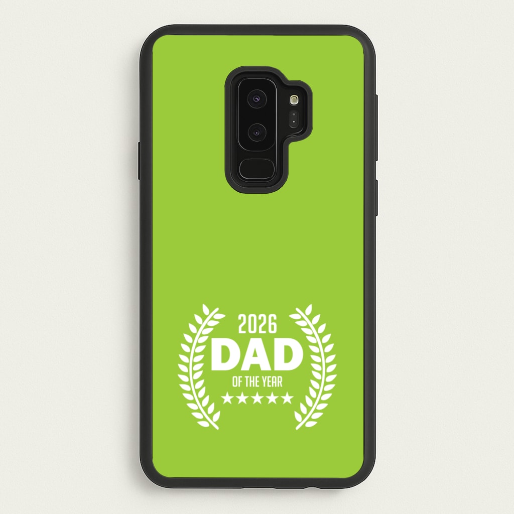 2026 Dad Rating - Father's Day Phone Case for Galaxy S9 Plus