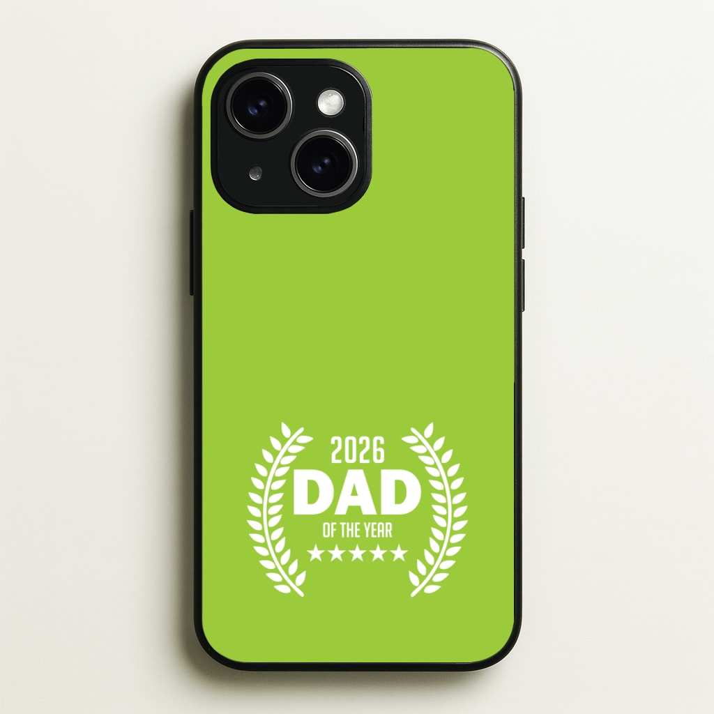 2026 Dad Rating - Father's Day Phone Case for iPhone 15 Plus