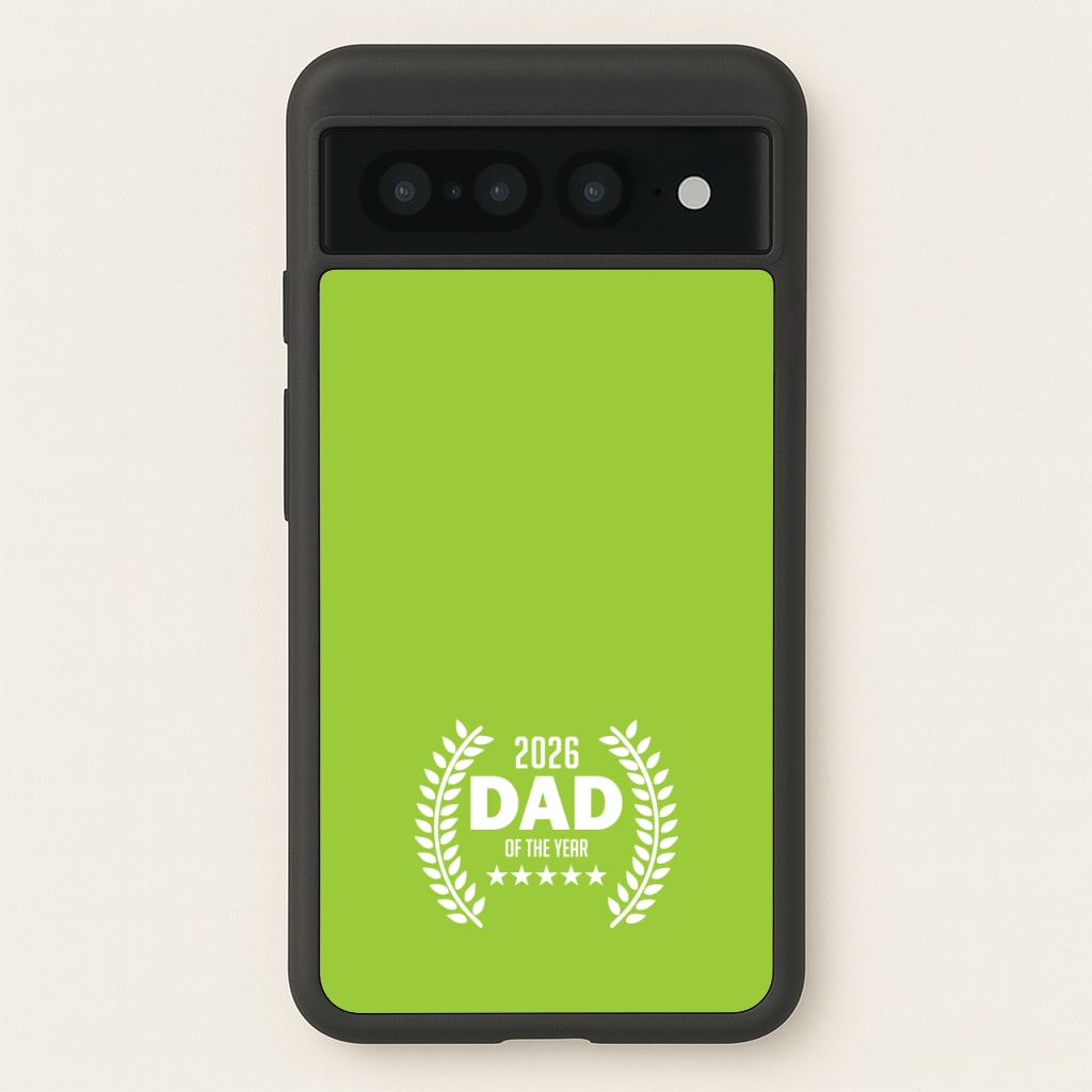 2026 Dad Rating - Father's Day Phone Case for Google Pixel 7 Pro