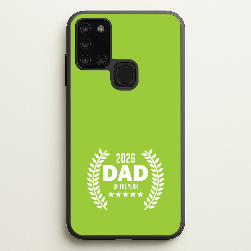 2026 Dad Rating - Father's Day Phone Case for Galaxy A21s