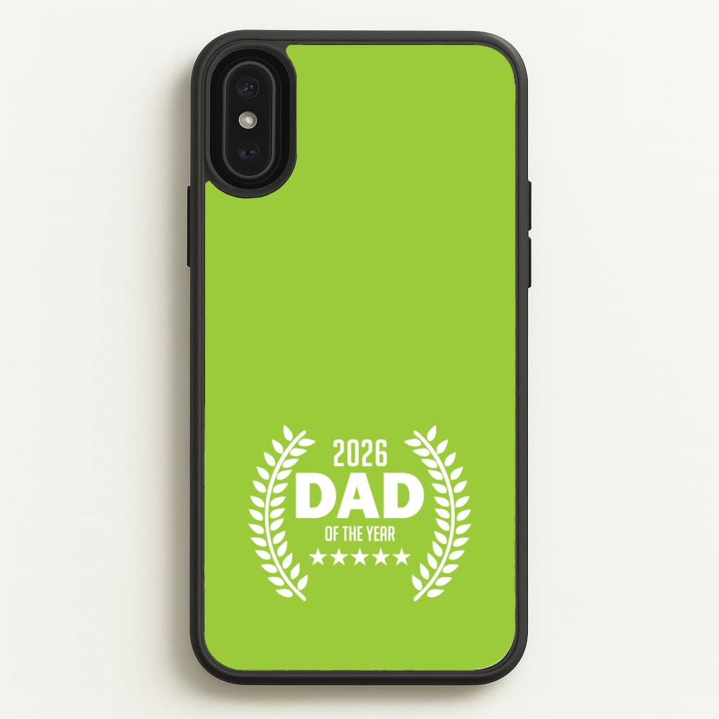 2026 Dad Rating - Father's Day Phone Case for iPhone XS Max