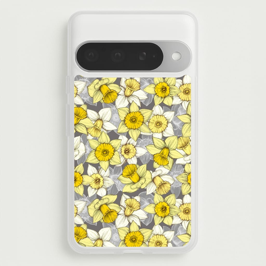 Daffodil Daze - Spring Pattern Phone Case for Google Pixel 10 Pro XL
