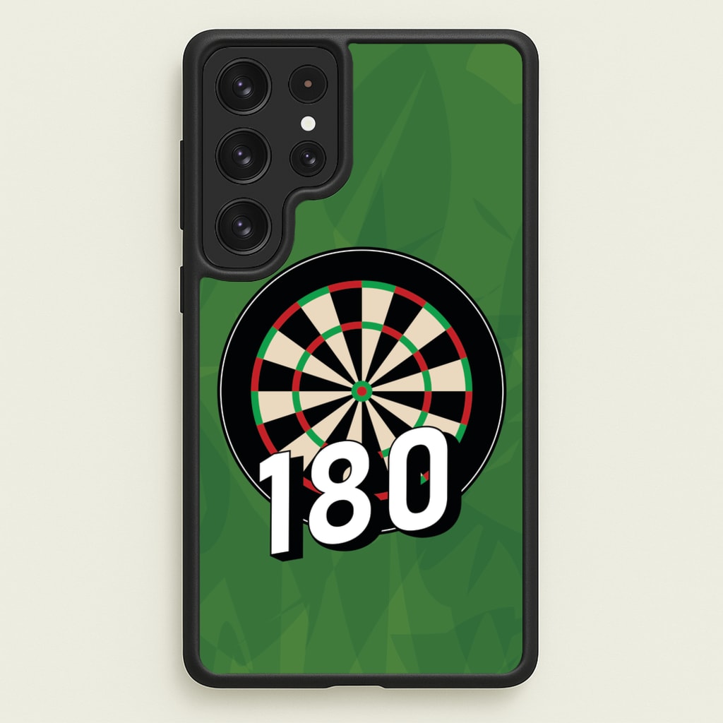180 Board - Darts Phone Case for Galaxy S22 Ultra