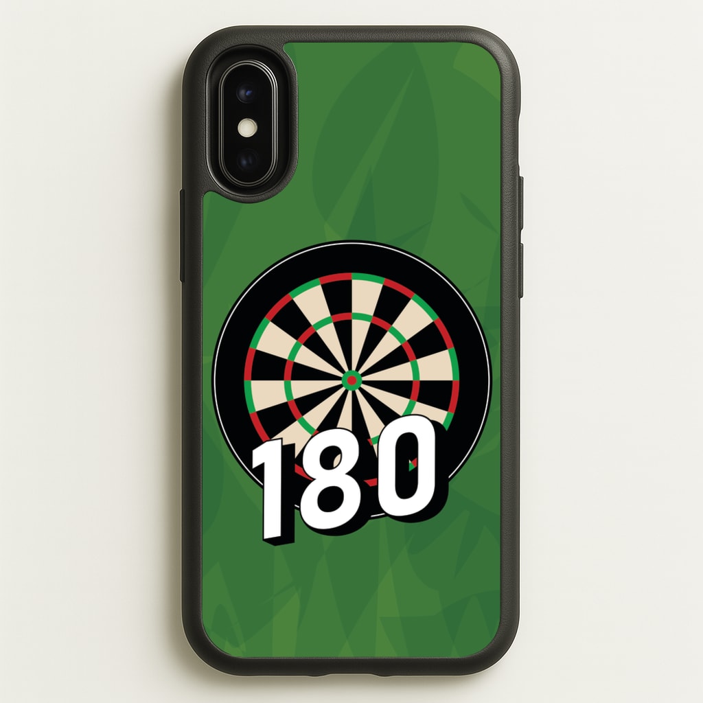 180 Board - Darts Phone Case for iPhone X / XS