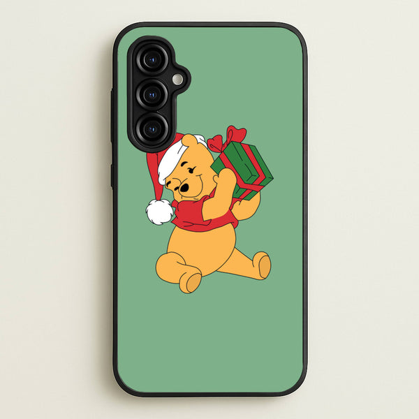 Winnie Christmas - Disney Christmas Phone Case for Galaxy A54