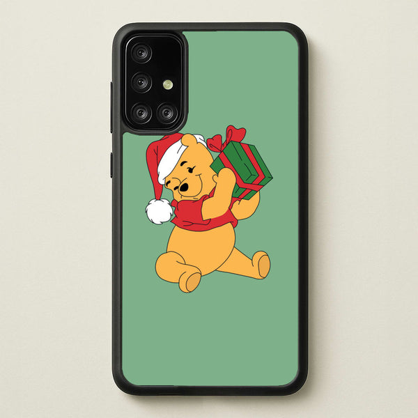 Winnie Christmas - Disney Christmas Phone Case for Galaxy A71