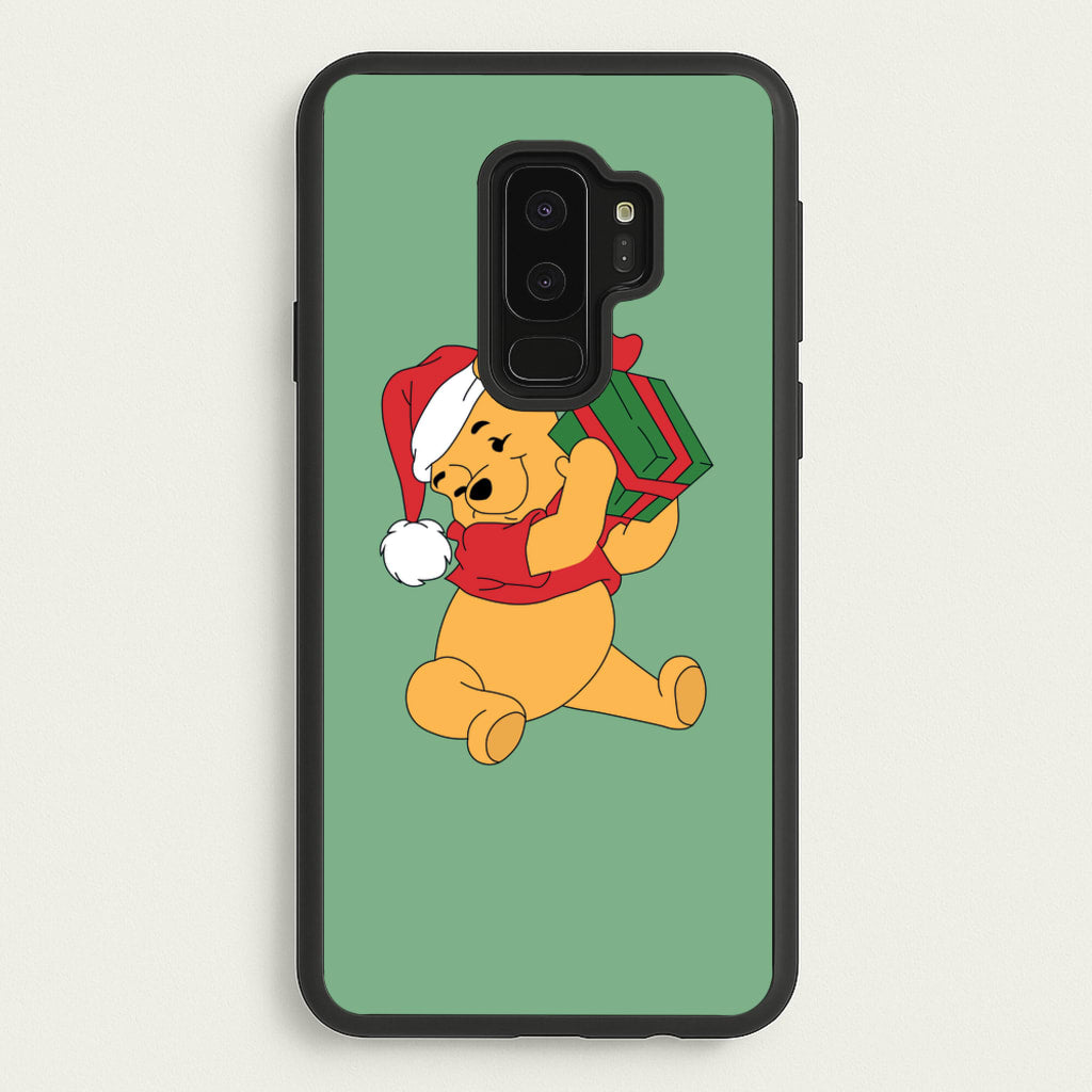 Winnie Christmas - Disney Christmas Phone Case for Galaxy S9 Plus