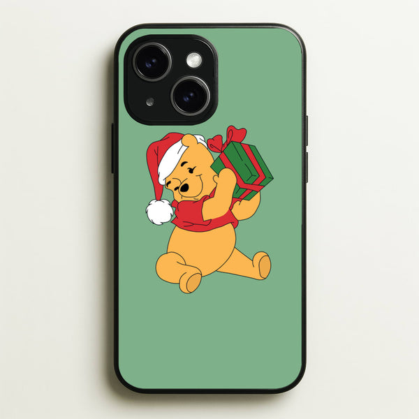 Winnie Christmas - Disney Christmas Phone Case for iPhone 15