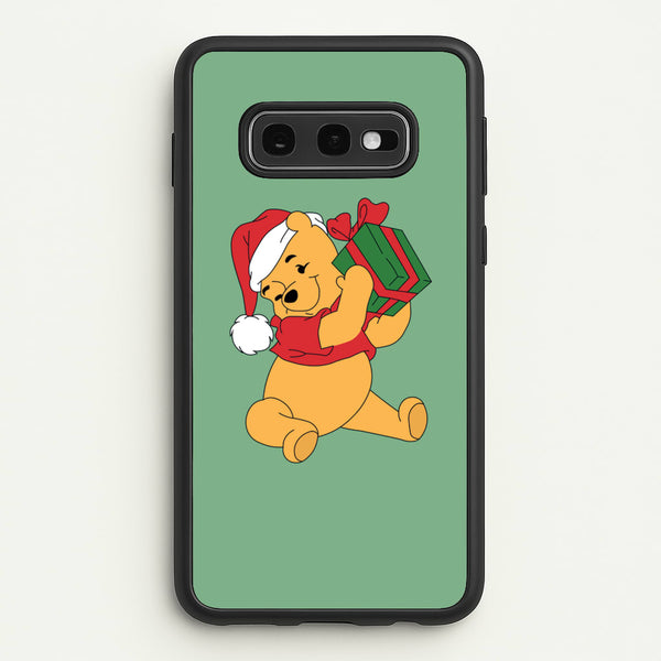 Winnie Christmas - Disney Christmas Phone Case for Galaxy S10e