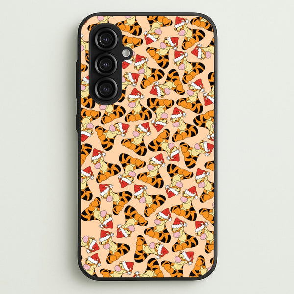 Tiger Pattern Christmas - Disney Christmas Phone Case for Galaxy S23FE