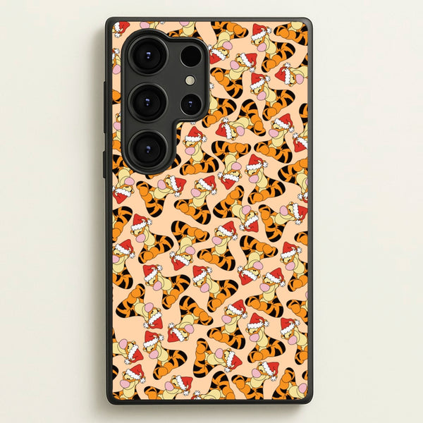 Tiger Pattern Christmas - Disney Christmas Phone Case for Galaxy S25 Ultra
