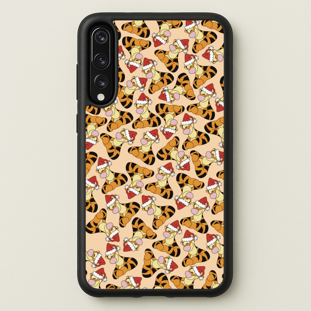 Tiger Pattern Christmas - Disney Christmas Phone Case for Huawei P20 Pro