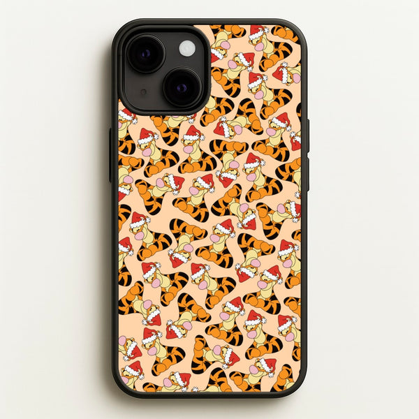 Tiger Pattern Christmas - Disney Christmas Phone Case for iPhone 13