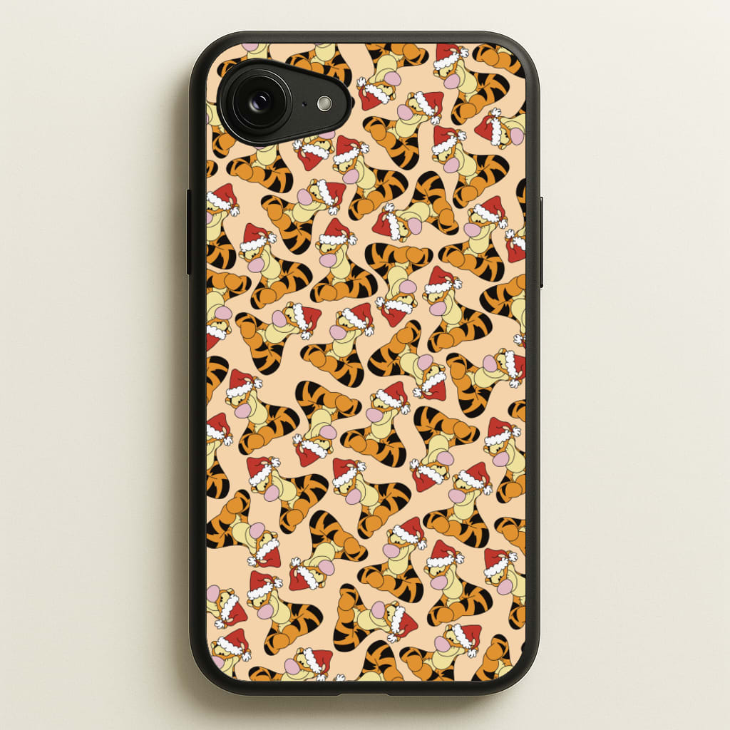 Tiger Pattern Christmas - Disney Christmas Phone Case for iPhone 16e