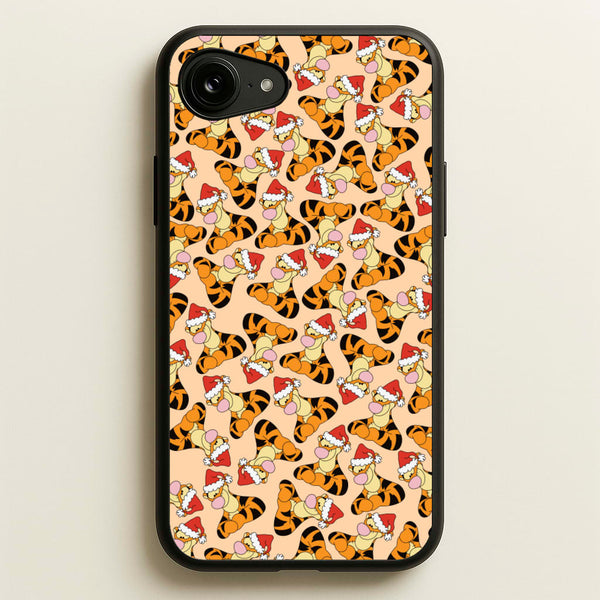 Tiger Pattern Christmas - Disney Christmas Phone Case for iPhone 16e
