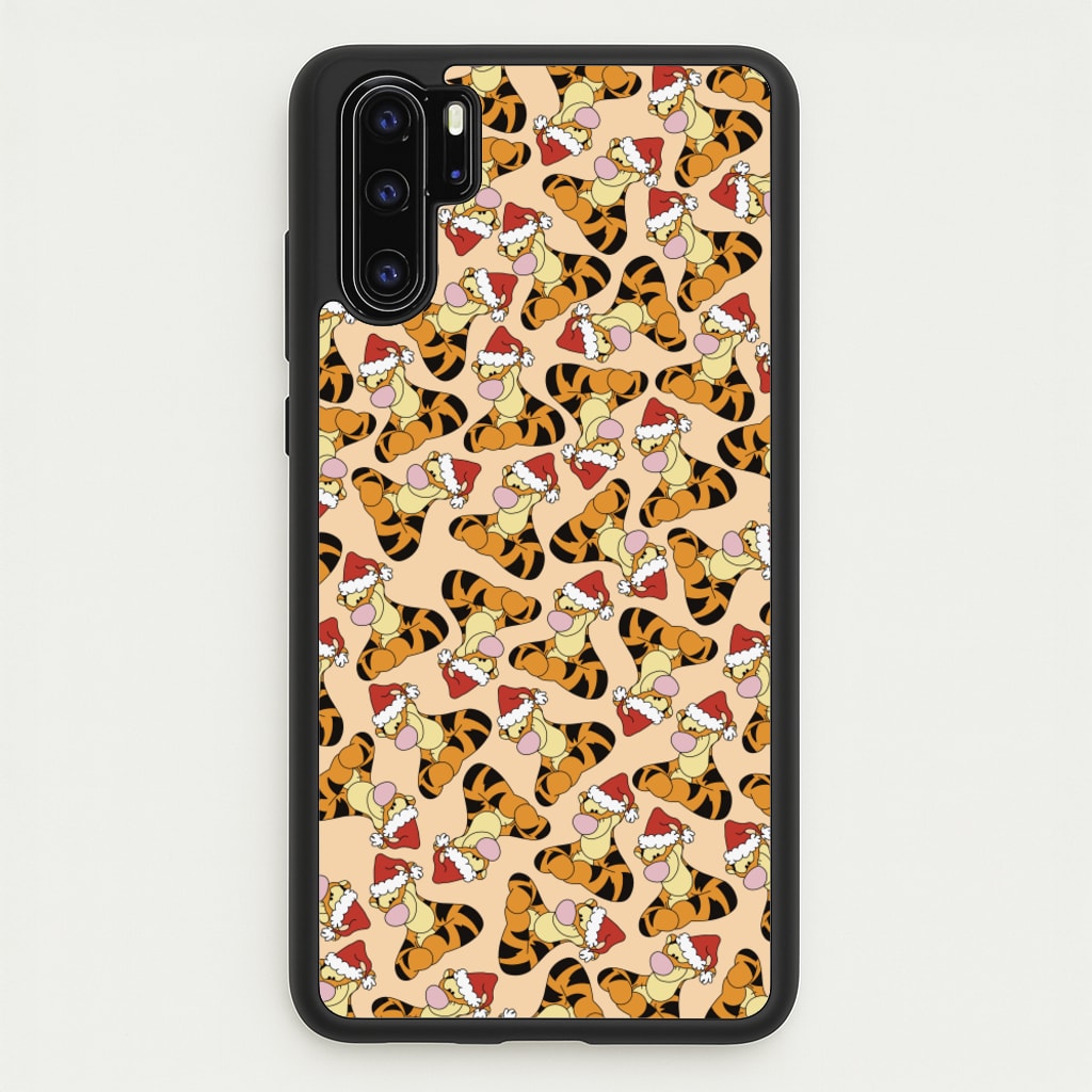 Tiger Pattern Christmas - Disney Christmas Phone Case for Huawei P30 Pro