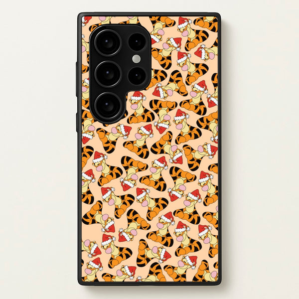 Tiger Pattern Christmas - Disney Christmas Phone Case for Galaxy S24 Ultra