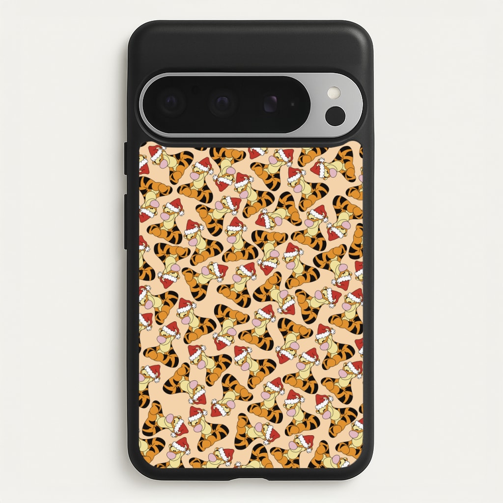 Tiger Pattern Christmas - Disney Christmas Phone Case for Google Pixel 9 Pro XL