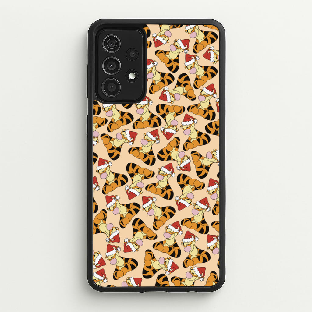 Tiger Pattern Christmas - Disney Christmas Phone Case for Galaxy A52 / A52s