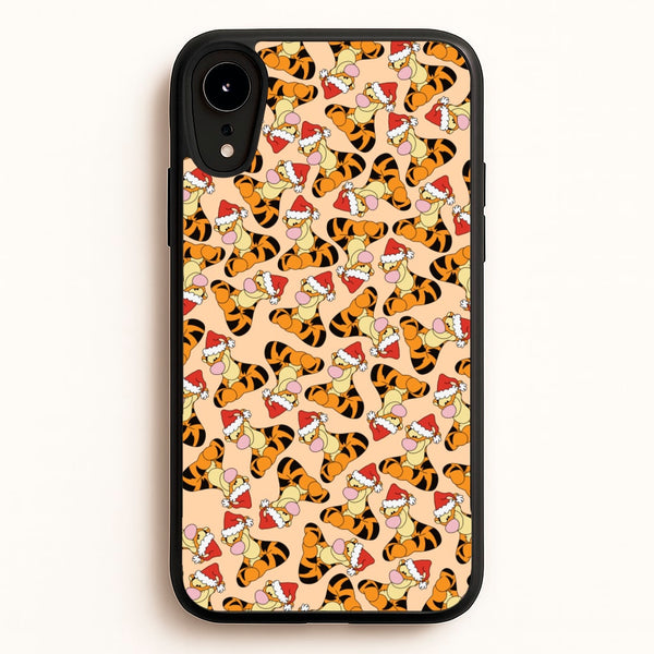 Tiger Pattern Christmas - Disney Christmas Phone Case for iPhone XR