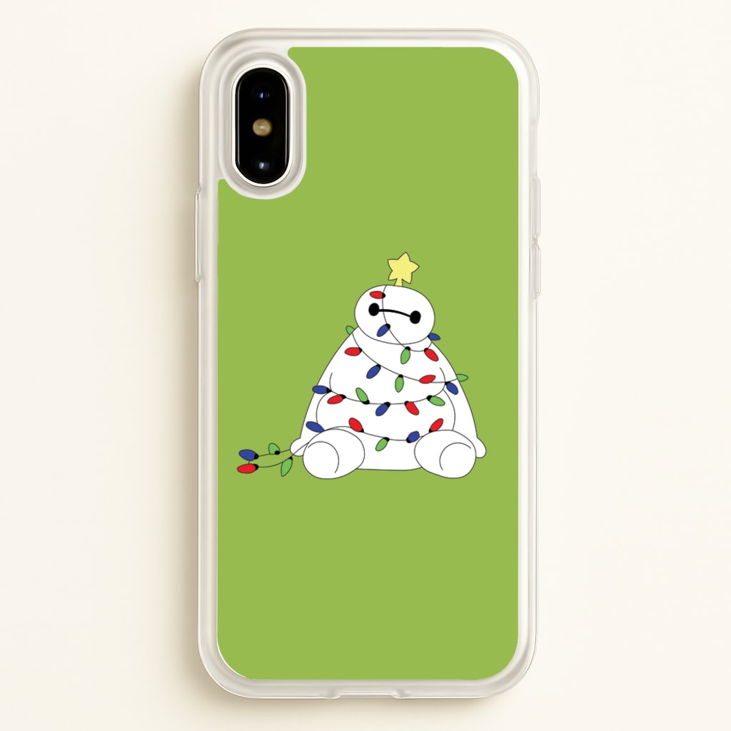 Baymax Christmas - Disney Christmas Phone Case for iPhone X / XS