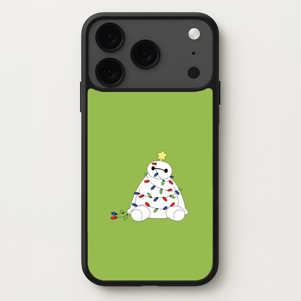 Baymax Christmas Phone Case for iPhone 17 Pro Max