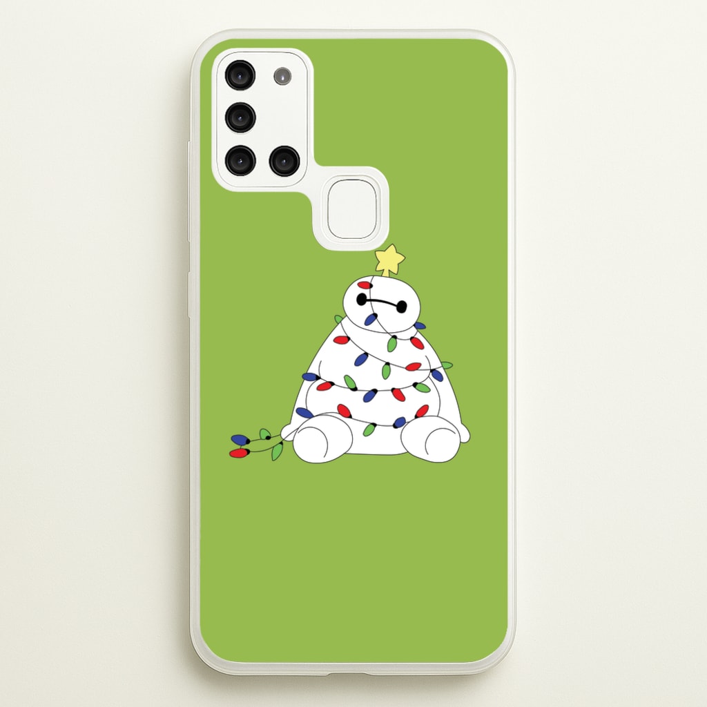 Baymax Christmas - Disney Christmas Phone Case for Galaxy A21s