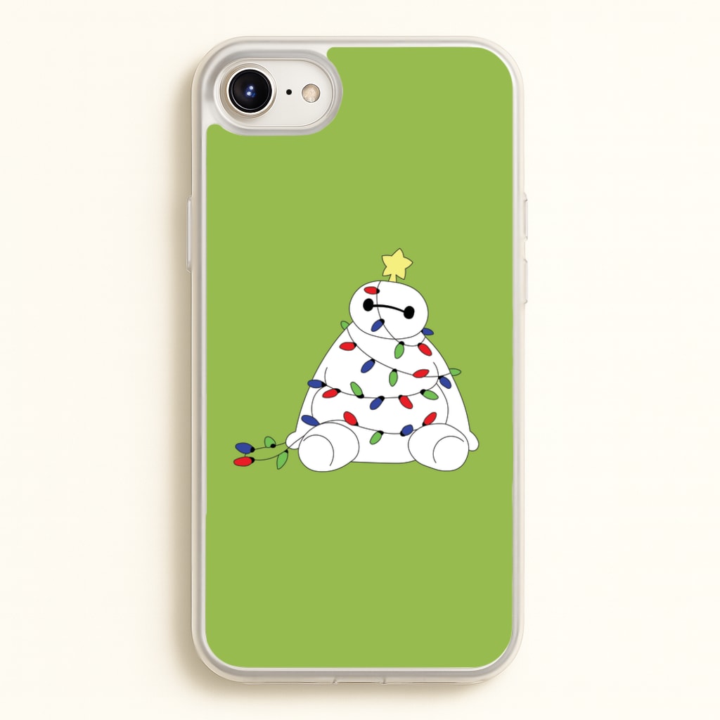 Baymax Christmas - Disney Christmas Phone Case for iPhone 6 Plus / 7 Plus / 8 Plus